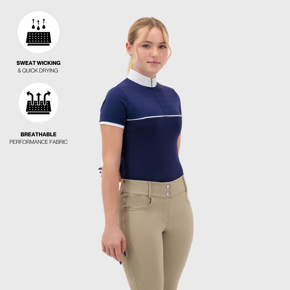 ULTRA BREATHABLE MONOCHROMATIC SHORT SLEEVE SHIRT - ARMATEQ